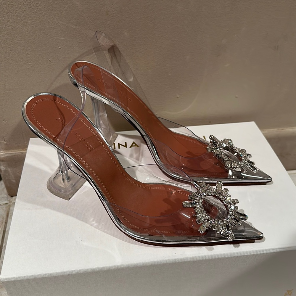 Amina begum crystal shoes 38